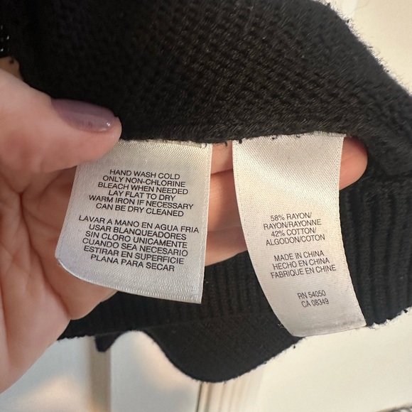 Vintage Nine West Black Cardigan, PM - Picture 3 of 5